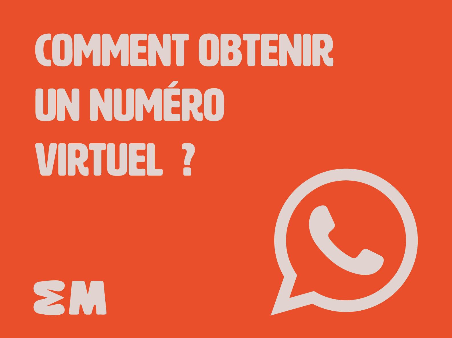 Comment obtenir un numéro virtuel